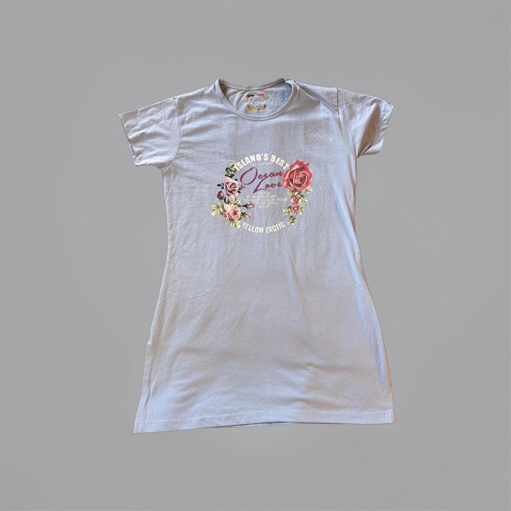 Woman’s light blue short sleeve T-shirt large (3 for $12 item)